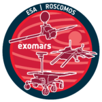 Logo de la mission Exomars (ESA-ROSCOMOS)