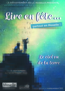 Affiche de l'évênement Lire en Fête en Moselle - 2022