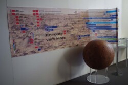 Photo de l'exposition du CRPG à la Manufacture pour les 80 ans du CNRS
