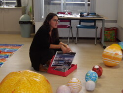 Atelier Ptits Cueilleurs d'Etoiles à l'hopital d'enfants du CHU Brabois - octobre 2023