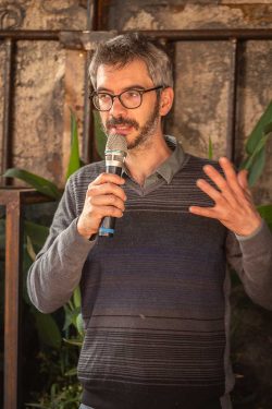 Photo de l'intervention au Jardin Ephémère en 2021