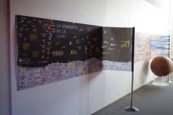 Photo de l'exposition du CRPG à la Manufacture pour les 80 ans du CNRS