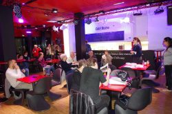 Photo de l'exposition du CRPG à la Manufacture pour les 80 ans du CNRS