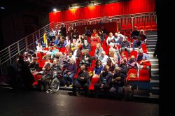 Photo de l'exposition du CRPG à la Manufacture pour les 80 ans du CNRS