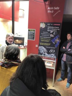 Photo de l'exposition du CRPG à la Manufacture pour les 80 ans du CNRS