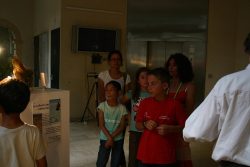 Photographie de l'exposition au Conseil régional en 2007