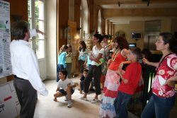 Photographie de l'exposition au Conseil régional en 2007