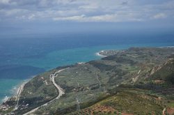 Photographie de l'exposition "Le rift de Corinthe"