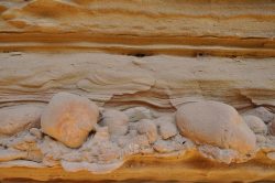 Photographie de l'exposition "Le rift de Corinthe"