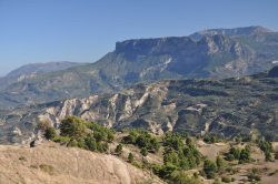 Photographie de l'exposition "Le rift de Corinthe"