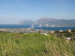 Photographie de l'exposition "Le rift de Corinthe"