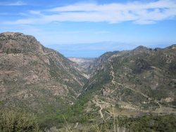 Photographie de l'exposition "Le rift de Corinthe"