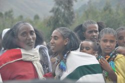 Photographie de l'exposition "Mission sur le volcan Erta Ale en Afar"