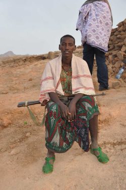 Photographie de l'exposition "Mission sur le volcan Erta Ale en Afar"