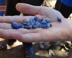 Photographie de l'exposition "Le monde merveilleux des Gemmes"
