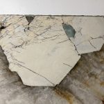 Photographie descriptive de la pegmatite