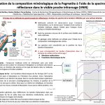Image du poster de M. Barthez sur la composition minéralogique de la pegmatite du CRPG