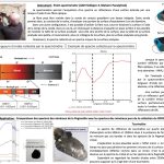 Image du poster de M. Barthez sur la composition minéralogique de la pegmatite du CRPG
