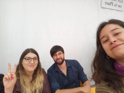 Jessica Flahaut et Sylvain Breton au Livre sur la Place