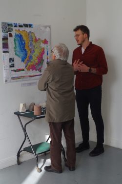 Photographie de la participation des chercheurs du CRPG pour l'inauguration de Nancy Thermal - 24-25 mars 2023