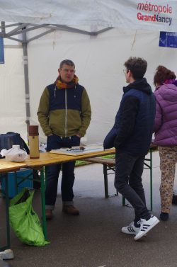 Photographie de la participation des chercheurs du CRPG pour l'inauguration de Nancy Thermal - 24-25 mars 2023