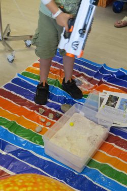 Atelier avec les enfants au CHU Brabois, juin 2023