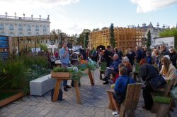 Photos : participation de David Bekaert aux Jardins Ephemeres le 15 oct 2023