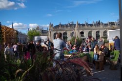 Photos : participation de David Bekaert aux Jardins Ephemeres le 15 oct 2023