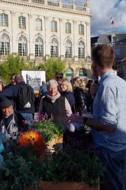 Photos : participation de David Bekaert aux Jardins Ephemeres le 15 oct 2023