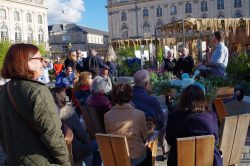 Photos : participation de David Bekaert aux Jardins Ephemeres le 15 oct 2023