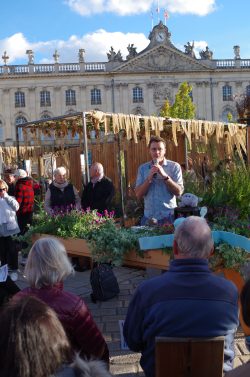 Photos : participation de David Bekaert aux Jardins Ephemeres le 15 oct 2023