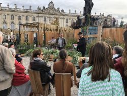 Photos : participation de Julien Chareau aux Jardins Ephemeres le 22 oct 2023
