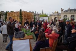 Photos : participation de Julien Chareau aux Jardins Ephemeres le 22 oct 2023