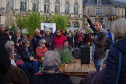 Photos : participation de Julien Chareau aux Jardins Ephemeres le 22 oct 2023