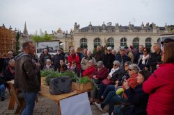Photos : participation de Julien Chareau aux Jardins Ephemeres le 22 oct 2023
