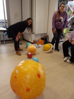 Atelier Ptits Cueilleurs d'Etoiles à l'hopital d'enfants du CHU Brabois - octobre 2023
