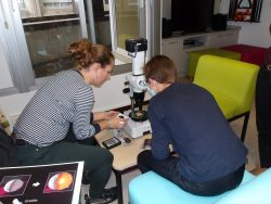 Atelier Ptits Cueilleurs d'Etoiles à l'hopital d'enfants du CHU Brabois - octobre 2023