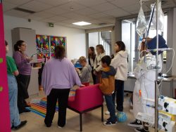 Atelier Ptits Cueilleurs d'Etoiles à l'hôpital d'enfants du CHU Brabois - octobre 2023