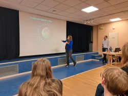 Conference sur Mars à Ludres en octobre 2023 par Jessica Flahaut et Nicolas Beck