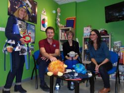 Participation à l'émission TV8 - Ptits Cueilleurs d'Etoiles à l'hôpital d'enfants du CHU Brabois - novembre 2023