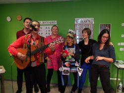 Participation à l'émission TV8 - Ptits Cueilleurs d'Etoiles à l'hôpital d'enfants du CHU Brabois - novembre 2023