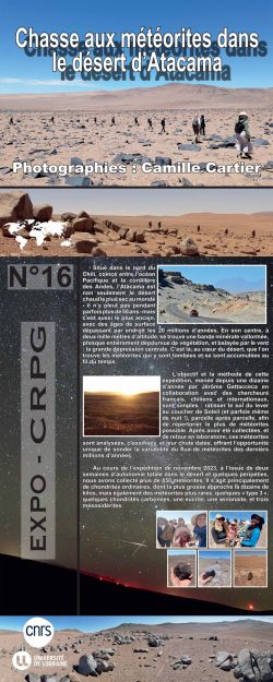 Exposition de photographies de l'Atacama (Camille Cartier)