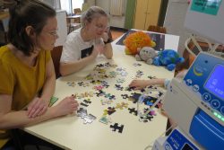 Atelier "Les p'tits Cueilleurs d'étoiles" à l'hôpital d'enfant du CHU Brabois - mai 2024