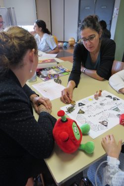 Atelier "Les p'tits Cueilleurs d'étoiles" à l'hôpital d'enfant du CHU Brabois - mai 2024