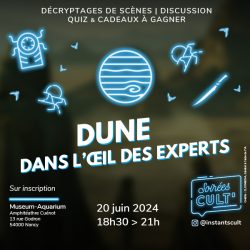 Soirée Dune organisée par l'UL en juin 2024 avec Guillaume Paris