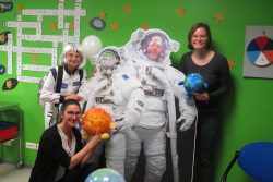 Emission TV8 sur les conditions de vie dans l'espace - CHU Brabois hôpital d'enfants