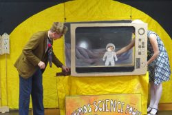 Spectacle de théâtre et atelier Espace au CHU Brabois - Fête de la Science - oct 2025