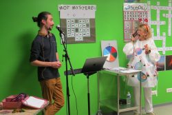 Photo de l'émission TV8 sur la formation de la Terre et des Volcans (Hopital d'enfants CHU Brabois) - Dec. 2025 Photo de l'émission TV8 sur la formation de la Terre et des Volcans (Hopital d'enfants CHU Brabois) - Dec. 2025