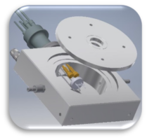 Dessin d'une platine chauffante de la plateforme ComaX